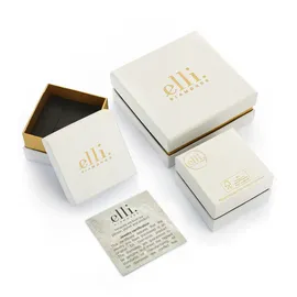 Elli DIAMONDS Ring Prinzessschliff Diamant (0.1 ct) 585 Gelbgold