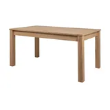 Höffner Ausziehbarer Esstisch Mazzano , holzfarben , Maße (cm): B: 90 H: 75