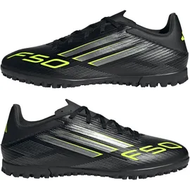 adidas F50 Club TF JI0025 - core Black/Iron met./lucid lemon 43 1/3