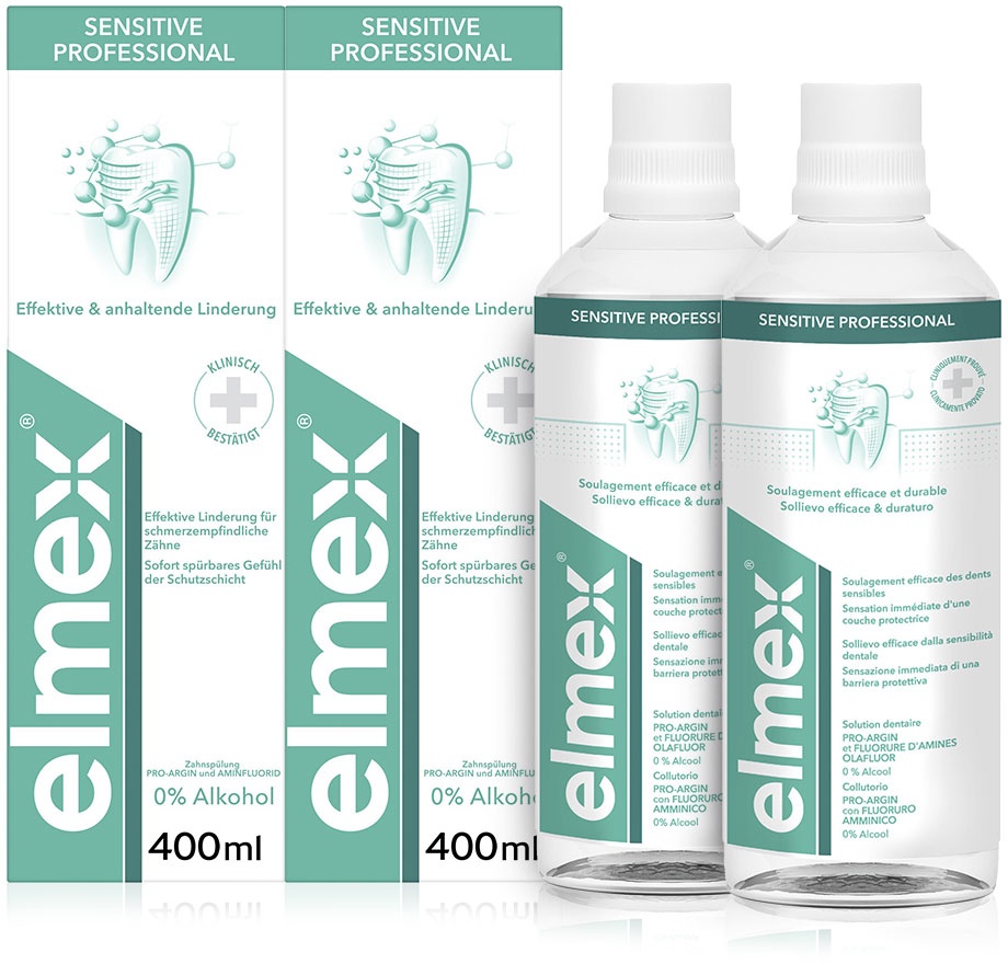 elmex SENSITIVE PROFESSIONAL Zahnspülung Doppelpack