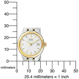 Citizen Elegance Edelstahl 25 mm EW1264-50A