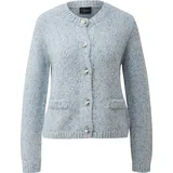 s.Oliver Strickjacke aus Alpakamix Blau 42