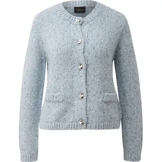 s.Oliver Strickjacke aus Alpakamix Blau 42