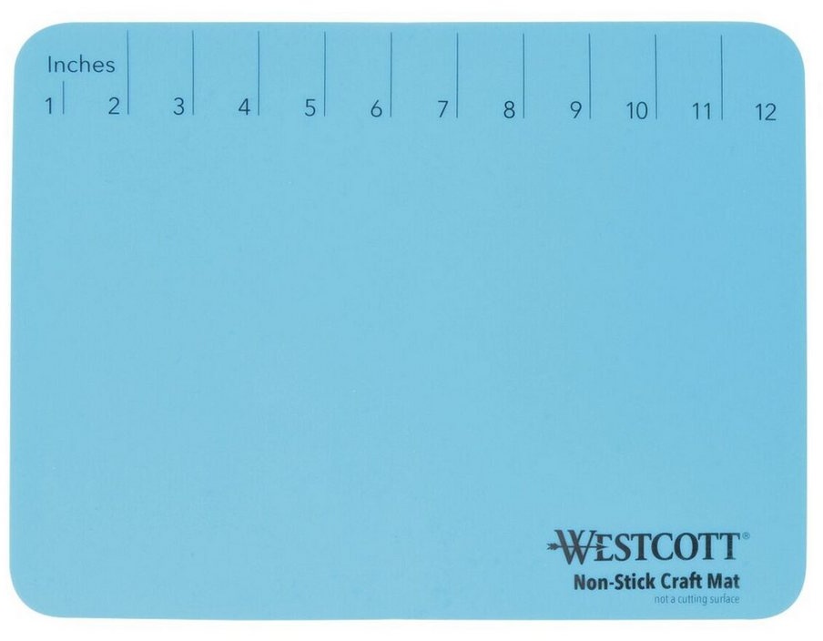 Produktbild WESTCOTT Schreibtischunterlage blau