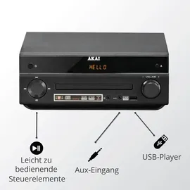 Akai AM-301 schwarz