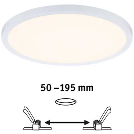Paulmann Areo VariFit LED-Einbaupanel 20W rund IP44