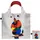 LOQI Joan Miro Woman, Bird and Star mehrfarbig