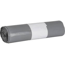 Abena Abfallsäcke Sækko Boy, LDPE Recycled, 40 Liter, Müllbeutel zur Aufteilung im Sækko Boy, 1 Rolle = 10 Stück, Farbe: grau