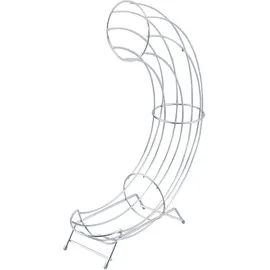 Gravidus Orangen Spender Obstspender Fruchtspender Korb Obst Stahl verchromt Fruchtkorb