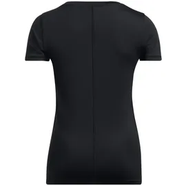 Under Armour HeatGear Armour kurzarm Trainingsshirt Damen 002 black/white L