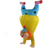 Aufblasbares Kostüm für Erwachsene, Upside Down Clown, aufblasbares Kostüm, modisch, wasserdicht, für Jahrestreffen