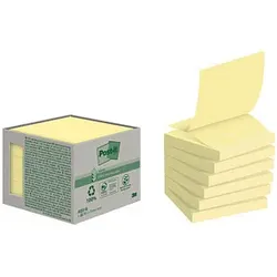 Post-it® Recycling Z-Notes Haftnotizen R3301B gelb 6 Blöcke