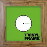 Glorious PC Gaming Race Glorious Vinyl Frame Set 7" Rosewood - 3x Vinyl Cover Rahmen für 7"-Schallplatten, Einfaches Anbringen und Austauschen, holzfarbend