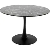 Tisch Schickeria Marmor Schwarz 110cm