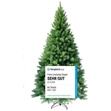 RS Trade HXT 1101 240 cm künstlicher Weihnachtsbaum (Ø ca. 137 cm) 1560 Spitzen - Schnellaufbau Klappsystem, schwer entflammbar, unechter Tannenbaum inkl. Christbaum Ständer