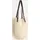 Opus Asole Shopper Baumwolle Beige