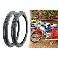 BISOMO 2x Reifen 2.25 x 19 Zoll KENDA, Profil
