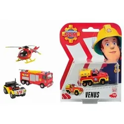 DICKIE TOYS 203099615 Feuerwehrmann Sam Single Pack - sortiert