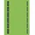 Leitz Rückenschilder 16862055 grün 39 x 192 mm 150 Blatt