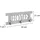 MCW Wandgarderobe C60 Home 55 x 21 cm Dunkelgrau