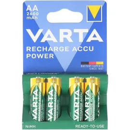 Varta Recharge Accu Power AA 2600 mAh 4 St.