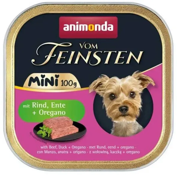 ANIMONDA Vom Feinsten mini adult Rindfleisch 100g