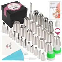 Wenburg Blumen Spritztüllen Set mit 29 Aufsätzen - Russische