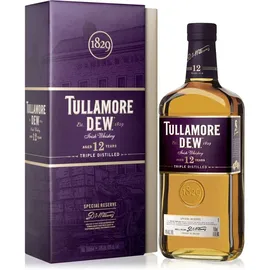 Tullamore Dew 12 Years Old Irish 40% vol 0,7 l Geschenkbox Special Reserve
