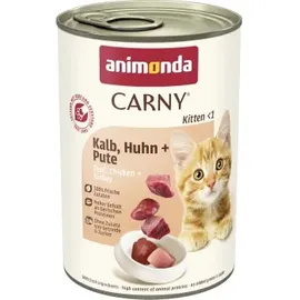 Animonda Carny Kitten Kalb, Huhn & Pute 12 x 400 g