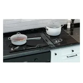 ALLboards Glas Herdabdeckplatte Schneidebrett Kaffee Kaffeetasse Käffchen 2er Set Multi-Platte Arbeitsplatte Herdschutz Deko Gehärtetes Glas, 2 Stück – 52x30cm