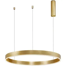 Nova Luce Motif 1-flg. Ø 80 cm gold