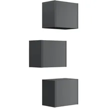 Posseik Limes Badschrank-Set 33,0 x 25,0 x 41,4 cm Grau
