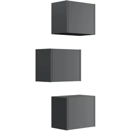 Posseik Limes Badschrank-Set 33,0 x 25,0 x 41,4 cm Grau