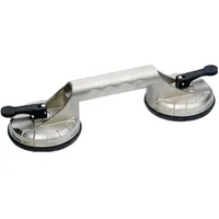 NW NORDWEST Saugheber Aluminium 118 mm 2 Köpfe
