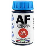 Alex Flittner Designs Lackstift RAL 3013 TOMATENROT glänzend 50ml Holz Metall Möbel Bad Retuschierlack Reparaturlack