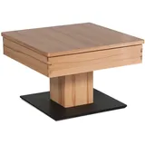 58 aufm Kessel Cele Braun Kernbuche 67 x 67 x 43 cm