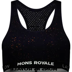 Mons Royale Womens Sierra Merino Sports Bra cosmic S