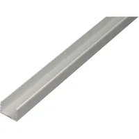 GAH Alberts Alberts U-Profil Aluminium 24 mm x 24,6