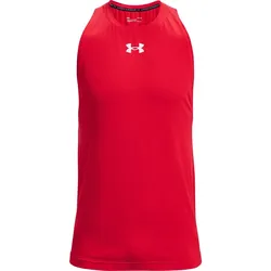 Under Armour Zone Tank red -white white XXL