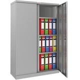 Phoenix Stahlschrank SCL1491GGK grau 91,5 x 37,0 x 140,0 cm, zerlegt