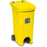 stefanplast Abfalleimer 80 l Gelb