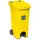 stefanplast Abfalleimer 80 l Gelb