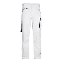 Engel Galaxy Light Arbeitshose, weiss/anthrazit grau
