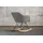 KAWOLA Schaukelsessel Stella Polyester 60 x 90 x 70 cm Grau mit Rollen