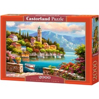 Castorland Village Clock Tower, Puzzle 2000 Teile, bunt
