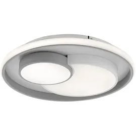 WOFI LED Deckenleuchte Ø 53 cm Weiß Dimmbar