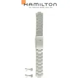 Hamilton Metall Khaki Field Quartz Band-set Edelstahl H695.684.107 - silber