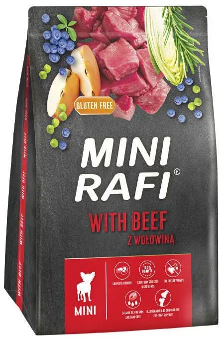 DOLINA NOTECI Rafi Mini Hundetrockenfutter mit Rindfleisch 3kg