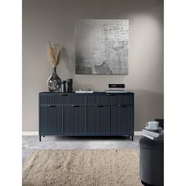 beautysofa Linna 165 x 86 x 40 cm Dunkelblau