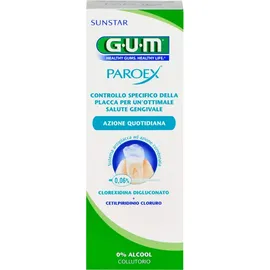sunstar GUM Paroex Mundspülung 0,06% CHX Minze 500 ml